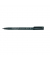 Folienstift Lumocolor, 318-9, schwarz, 0,6mm, Rundspitze, nachf&uuml;llbar