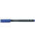 Folienstift Lumocolor, 313-3, blau, 0,4mm, Rundspitze, nachf&uuml;llbar