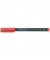 Folienstift Lumocolor, 317-2, rot, 1mm, Rundspitze, nachf&uuml;llbar