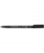 Folienstift Lumocolor, 317-9, schwarz, 1mm, Rundspitze, nachf&uuml;llbar