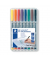 Folienstift B farbig sortiert 1,0-2,5 mm permanent 8er-Etui
