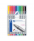 Fineliner-Set triplus 334, 334 SB10, silber (Schreibfarbe: 10-farbig sortiert), 0,3mm