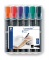 Permanentmarker Lumocolor 350, 350 WP6, Pack, 6-farbig sortiert, 2-5mm Keilspitze