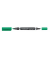 Permanentmarker Lumocolor Duo 348, 348-5, grün, 0,6mm+1,5mm Rundspitze