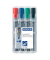 Flipchartmarker-Set Lumocolor, 356 B WP4, Pack, rot,blau,grün,schwarz, 2-5mm Keilspitze