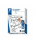 Flipchartmarker Lumocolor 356, 356 B-9, Stift, schwarz, 2-5mm Keilspitze