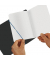 Notizbuch 50033713, my.book flex, blau, A5, punktkariert, 80g, 40 Blatt / 80 Seiten