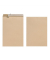 Versandtasche DIN A4 ohne Fenster ohne Adressfeldtasche 100g/m² mit Haftklebung Papier ohne Fadenverstärkung braun