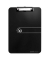Klemmbrett easy orga 11205663, A4, opak schwarz, PS (Polystyrol), inkl Aufhängeöse