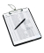 Klemmbrett easy orga 11205663, A4, opak schwarz, PS (Polystyrol), inkl Aufhängeöse