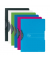 Klemmhefter easy orga to go 11207107, A4 transparent/grau, für ca. 30 Blatt, Polypropylen (PP)