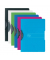 Klemmhefter easy orga to go 11217189, A4 schwarz, für ca. 30 Blatt, Polypropylen (PP)
