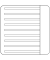 Schulheft 11338316, liniert mit Rand / liniert mit Rand, mit Tiermotiv