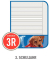 Schulheft 11338316 x.book, Lineatur 3 / liniert mit Rand / keine, A4, 80g, blau, 16 Blatt / 32 Seiten
