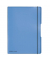 Notizbuch my.book flex 11361441 blau A4 liniert & kariert 80g 2x 40 Blatt 160 Seiten mit Gummiband