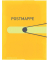 Postmappe Postmappe 11394343, A4 gelb Polypropylen (PP), mit 3 Einschlagklappen