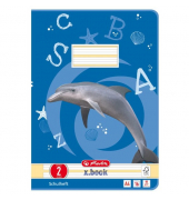 Schulheft 3321700, Lineatur 2 / liniert / keine, A4, 80g, blau, 16 Blatt / 32 Seiten