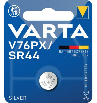 Knopfzellen, SR44 / 357, 1,55 Volt