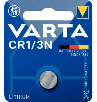 Knopfzellen, CR1/3N / CR1/3N, 3 Volt