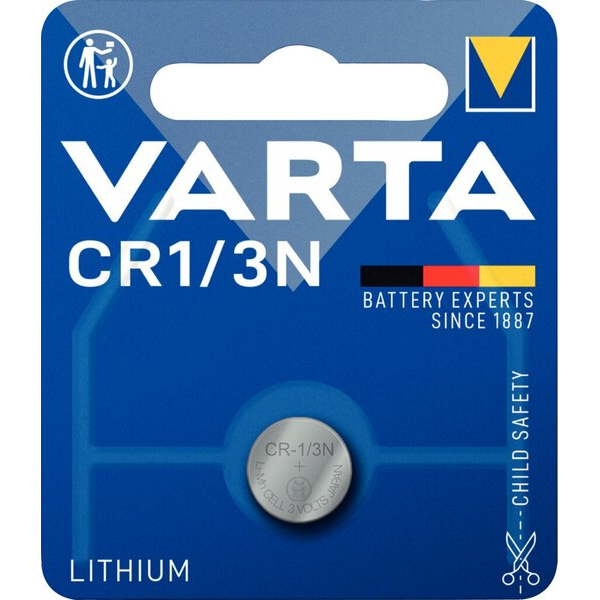 4008496274147 - Lithium Coin CR1 3N Bli 1 Knopfzelle cr 1 3 n Lithium 170 mAh 3 v 1 St - Varta