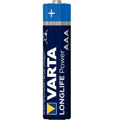Batterie Alkaline Micro Longlife Power AAA, LR03, 1.5 V, Sparpack