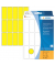 Etiketten GELB 2411 20 x 50 mm