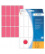 Etiketten HELLROT 2416 20 x 50 mm