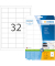Etiketten Premium 4200, weiß 48,3x33,8mm, rechteckig, 