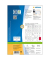 Adressetiketten Premium, 21,1mm (H)