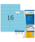 Etiketten BLAU 4258 105 x 37 mm
