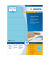Etiketten BLAU 4258 105 x 37 mm
