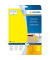 Etiketten Special 4421, gelb, 210x297mm, rechteckig