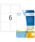 Adressetiketten Premium, 93,1mm (H)