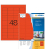 Etikett 4545 45,7x21,2mm A4 rot