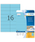Etiketten 4553 blau