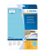 Etiketten 4553 blau
