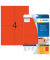 Etiketten 4562 rot
