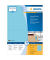 Etiketten 4568 blau