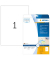 Folienetiketten Special 4585, transparent, 210x297mm (BxH), rechteckig
