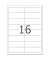 Etiketten Premium 4672, weiß 96,5x33,8mm, rechteckig, 