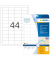 Folienetiketten Special 4680, transparent, 48,3x25,4mm, rechteckig