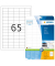 Etiketten Premium 5027, weiß 38,1x21,2mm, rechteckig, 