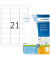 Etiketten Premium 8632, weiß 63,5x38,1mm, rechteckig, 
