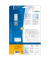 Namensschilder 90x60mm perfor. A4 weiss 200Et 25Bl 8Et Bl LaserCopy