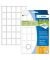 Etiketten Movables 10608, weiß 19x27mm, rechteckig, 