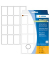 Etiketten Movables 10613, weiß 25x40mm, rechteckig, 