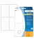 Etiketten Movables 10618, wei&szlig;, 52x82mm, rechteckig