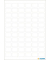 Etikett 8x12mm Vielzweck weiss 462Et 1Pack