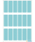 Etikett 12x34mm Vielzweck blau 90Et 1Pack