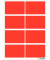 Etikett 26x40mm Vielzweck rot 40Et 1Pack
